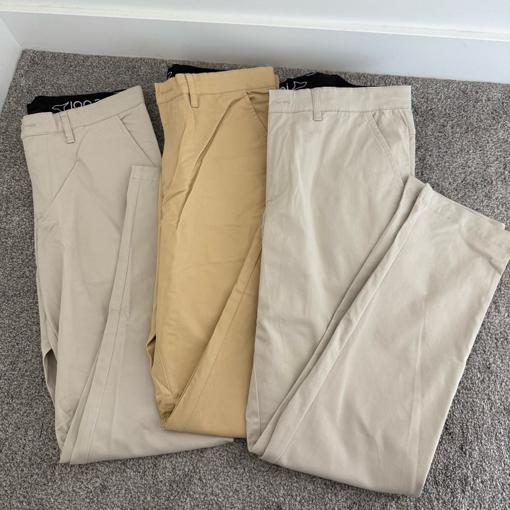 Men's Chinos in Beige, and Khaki. NWOT.